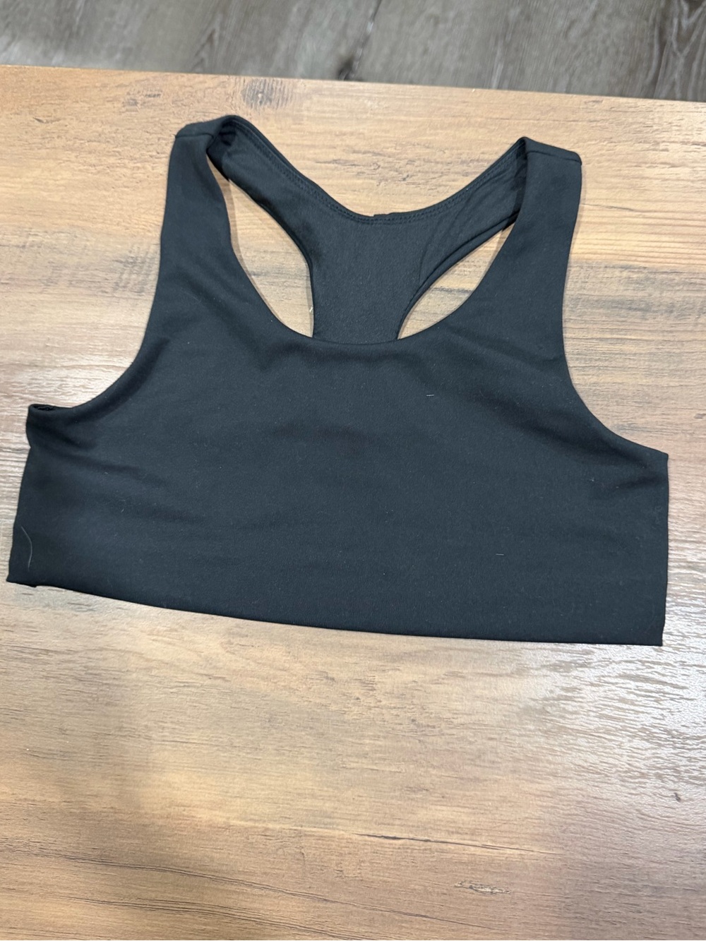 DSG Black Racerback Sports Bra for Kids